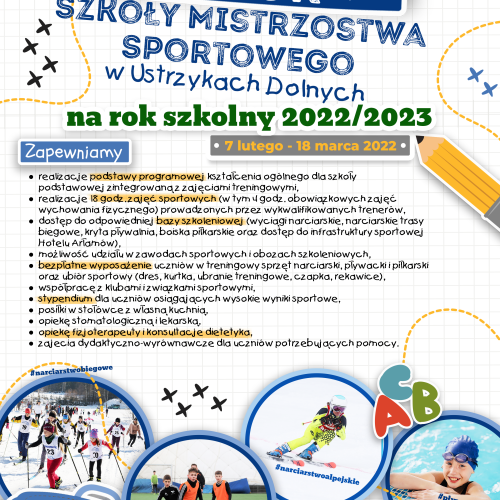 Rekrutacja do Szkoły Mistrzostwa Sportowego